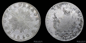 Argentina. Cordoba. 4 Reales 1850. CJ 58.1.5