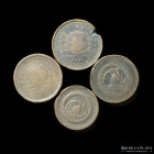 Argentina. Buenos Aires. Lote x4. 10 y 20 Decimos 1827 a 1830