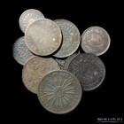 Argentina. Buenos Aires. Lote x10 cobres 1823-1891