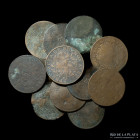 Argentina. Buenos Aires. Lote x12. 2 Reales 1853 a 1856