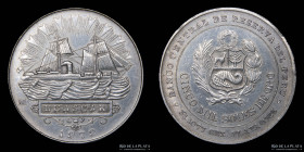 Peru. 5000 Soles de Oro 1979. Huascar. KM276
