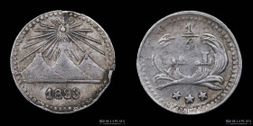 Guatemala. 1/4 Real 1893. KM159
