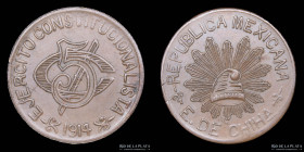 Mexico (Revolucion) Chihuahua. 5 Cents 1914. KM613