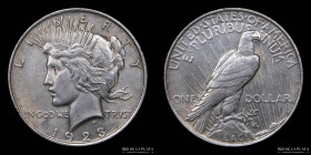 USA. 1 Dollar 1923. Peace. KM150