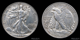 USA. 1/2 Dollar 1942. KM142