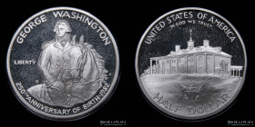 USA. Half Dollar 1982. George Washinton. Proof
