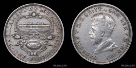 Australia. Jorge V. 1 Florin 1927. KM31