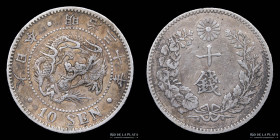 Japan. 10 Sen 1899. KM Y23