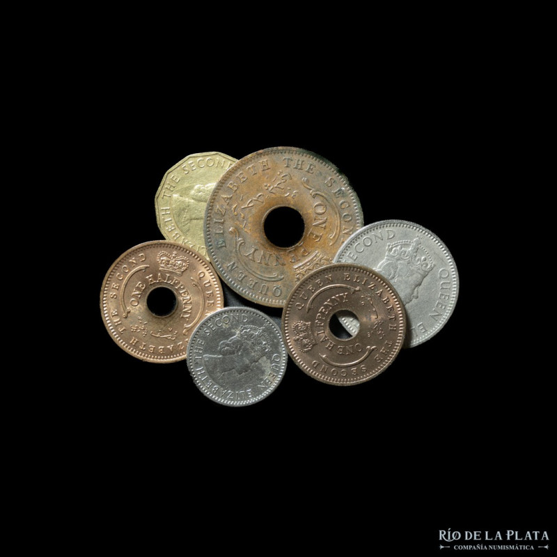 Nigeria. Lote x 6 monedas 1959. (VF-UNC)
Estimate: USD 25 - 50