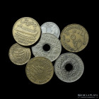 Palestina. Lote x 7 monedas 1924-1936