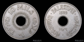 Palestina Britanica. 10 Mills 1939. KM4