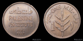 Palestina Britanica. 1 Mills 1942. KM1