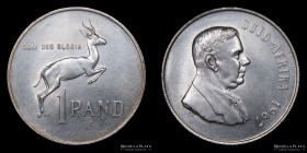 Sudafrica. 1 Rand 1967. KM72.2