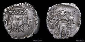 España. Valencia. Felipe IV. AR Dieciocheno 1642. Cal 818