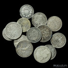 Francia. Lote x13. 1866 a 1906. Centimos de plata