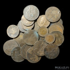 Gran Bretaña. Lote x25. Plata 1867 a 1937 a clasificar