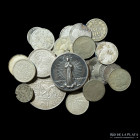 Lote x25. Plata a clasificar. Incluye escasas