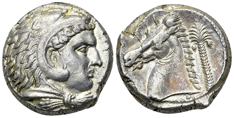 Siculo-Punic AR Tetradrachm, c. 300-289 BC 

Sicily, Siculo-Punic. Entella, c....
