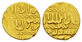Al-Zahir Chuschqadam AV Ashrafi 

Mamluk Sultans. Al-Zahir Chuschqadam (865-872 AH = 1461-1467 AD). AV Ashrafi (16 mm, 3.44 g), Damascus.
Balog 788...