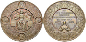 Österreich, AE Medaille 1856, Naturforscher und Ärzte 

Österreich. Wien. AE Medaille 1856 (69 mm, 129.01 g), auf die 32. Versammlung Deutscher Natu...