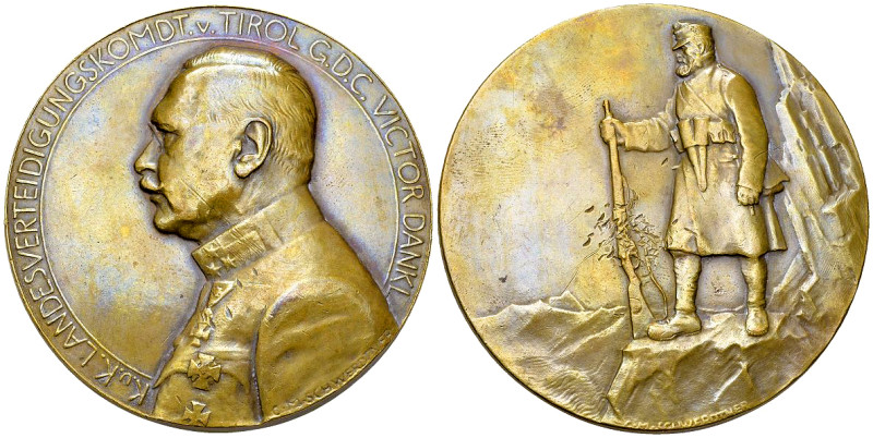 Österreich, AE Medaille o.J. (1916), Tirol 

Österreich. AE Medaille o.J. (191...