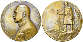 Österreich, AE Medaille o.J. (1916), Tirol 

Österreich. AE Medaille o.J. (1916) (65 mm, 115.12 g), auf den Landesverteidigungskommandanten von Tiro...