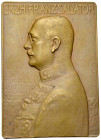 Österreich, Einseitige AE Plakette 1916, Erzherzog Franz Salvator 

Österreich. Einseitige AE Plakette 1916 (50x70 mm, 93.03 g), auf Erzherzog Franz...