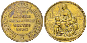 France, AE Médaille s.d., Maison de la belle jardinière 

France. AE Médaille s.d. (33 mm, 10.48 g), Maison de la belle jardinière. Paris, Angers, M...