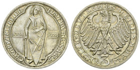 Weimarer Republik, AR 3 Reichsmark 1928 A, Naumburg 

Deutschland, Weimarer Republik. AR 3 Reichsmark 1928 A (14.88 g), Naumburg.
AKS 80.

Gutes ...