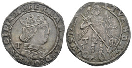 L'Aquila - Ferdinando I d'Aragona (1458 - 1494) - 1 Coronato - Rara - Ag - Gr. 3,90 - mm 25,8 - MIR# 91

BB/SPL

SPEDIZIONE SOLO IN ITALIA - SHIPP...
