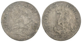 Ferrara - Clemente XI (1700-1721) - Muraiola da 4 baiocchi 1717 - RARA - MIR 2365/2 - Mi - gr. 2,9

MB

SPEDIZIONE SOLO IN ITALIA - SHIPPING ONLY ...