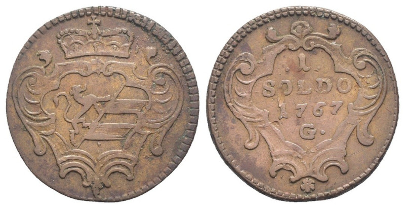 Gorizia - Maria Teresa (1740-1780) - 1 Soldo 1767 G - Cu

BB

SPEDIZIONE SOL...