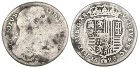 Regno di Napoli, Carlo II (1674-1700) - Tarì 1688 - Ag - Gr. 4,36 - MIR# 299

B/MB

SPEDIZIONE SOLO IN ITALIA - SHIPPING ONLY IN ITALY