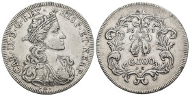 Napoli - Carlo II (1665 - 1700) - 1 Ducato da 100 Grana 1693 - Ag - Gr. 21,80 - MIR# 294

mBB

SPEDIZIONE SOLO IN ITALIA - SHIPPING ONLY IN ITALY