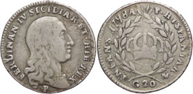 Napoli - 20 grana 1798 - Ferdinando IV Borbone (1759 - 1816) - Ag. - Gig. 104

qBB

SPEDIZIONE SOLO IN ITALIA - SHIPPING ONLY IN ITALY