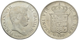 Napoli - Ferdinando II di Borbone (1830-1859) - Piastra da 120 Grana 1836 - Ag.

BB

SPEDIZIONE SOLO IN ITALIA - SHIPPING ONLY IN ITALY