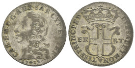 Carlo Emanuele III (1730-1773) 5 Soldi III°Tipo 1742, Zecca di Torino - NC - MIR 936a - Mi

qBB

SPEDIZIONE SOLO IN ITALIA - SHIPPING ONLY IN ITAL...