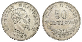 Vittorio Emanuele II (1861-1878) - 50 Centesimi 1863 Valore - Zecca: Milano - Ag 835 - Gig# 76

qSPL

SPEDIZIONE SOLO IN ITALIA - SHIPPING ONLY IN...