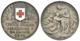 Moneta/Medaglia - 2 Lire Croce Rossa 1915 - Opus: Stefano Johnson - Ag - Gr. 11,82 - mm 30 - Cavazzoni# 9

SPL

SPEDIZIONE SOLO IN ITALIA - SHIPPI...