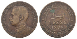 Somalia Italiana - Vittorio Emanuele III (1909-1925) 1 Besa 1909 - Cu (Mont. 472)

MB/BB

SPEDIZIONE SOLO IN ITALIA - SHIPPING ONLY IN ITALY