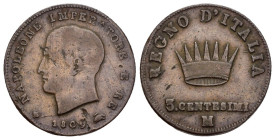 Napoleone I Re d'Italia (1805-1814) - 3 Centesimi 1809 - Zecca: Milano - Cu 950

BB

SPEDIZIONE SOLO IN ITALIA - SHIPPING ONLY IN ITALY