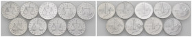 Lotto composto da 9 monete da 1 lira "Cornucopia" - Anni vari - zecca di Roma - KM# 91

SPEDIZIONE SOLO IN ITALIA - SHIPPING ONLY IN ITALY