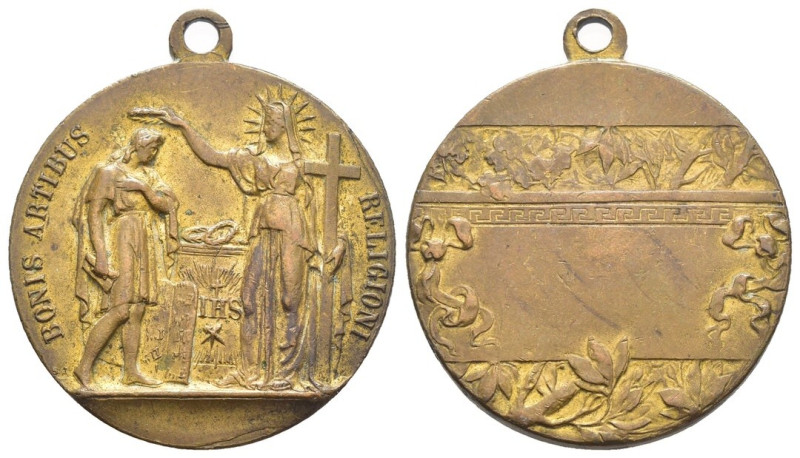 Medaglia Arte delle Religioni appiccagnolata - Ae - Gr.10,07 - mm 29

BB

SP...