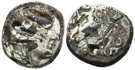 Greek silver coin, Weight 13.81 gr - Diameter 23 mm
Greek silver coin ATTICA - Athens