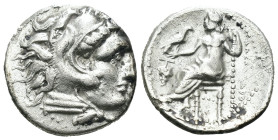 Greek silver coin, Weight 4.01 gr - Diameter 19 mm Greek silver coin
Kings of Macedon. Abydos. Alexander III "the Great" 336-323 BC.