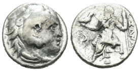 Greek silver coin, Weight 3.16 gr - Diameter 17 mm Greek silver coin

Kings of Macedon. Abydos. Alexander III "the Great" 336-323 BC.