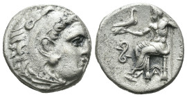 Greek silver coin, Weight 4.09 gr - Diameter 16 mm Greek silver coin

KINGS of MACEDON. Philip III Arrhidaios. 323-317 BC. AR Drachm  In the name an...