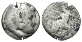Greek silver coin, Weight 3.68 gr - Diameter 15 mm Greek silver coin