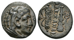 Greek bronze coin, Weight 4.71 gr - Diameter 18 mm Greek bronze coin