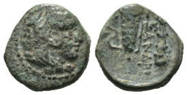Greek bronze coin, Weight 1.54 gr - Diameter 13 mm Greek bronze coin